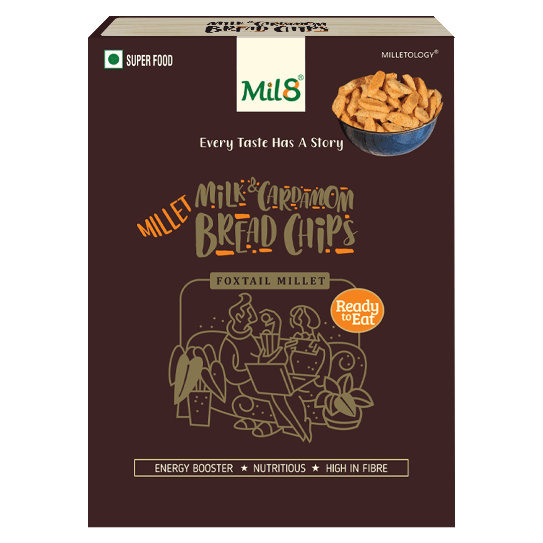 Bread Chips with Milk and Cardamom Crispy Bread Chips Infused with Milk and Cardamom Flavour 2