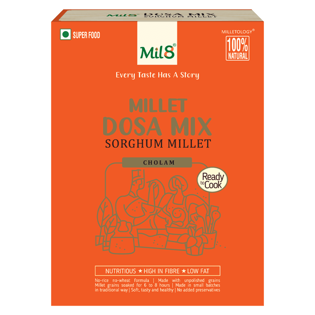 Sorghum Millet Dosa Mix Hearty Dosa Mix Made with Sorghum Millet for Delicious Dosas (450g) 5