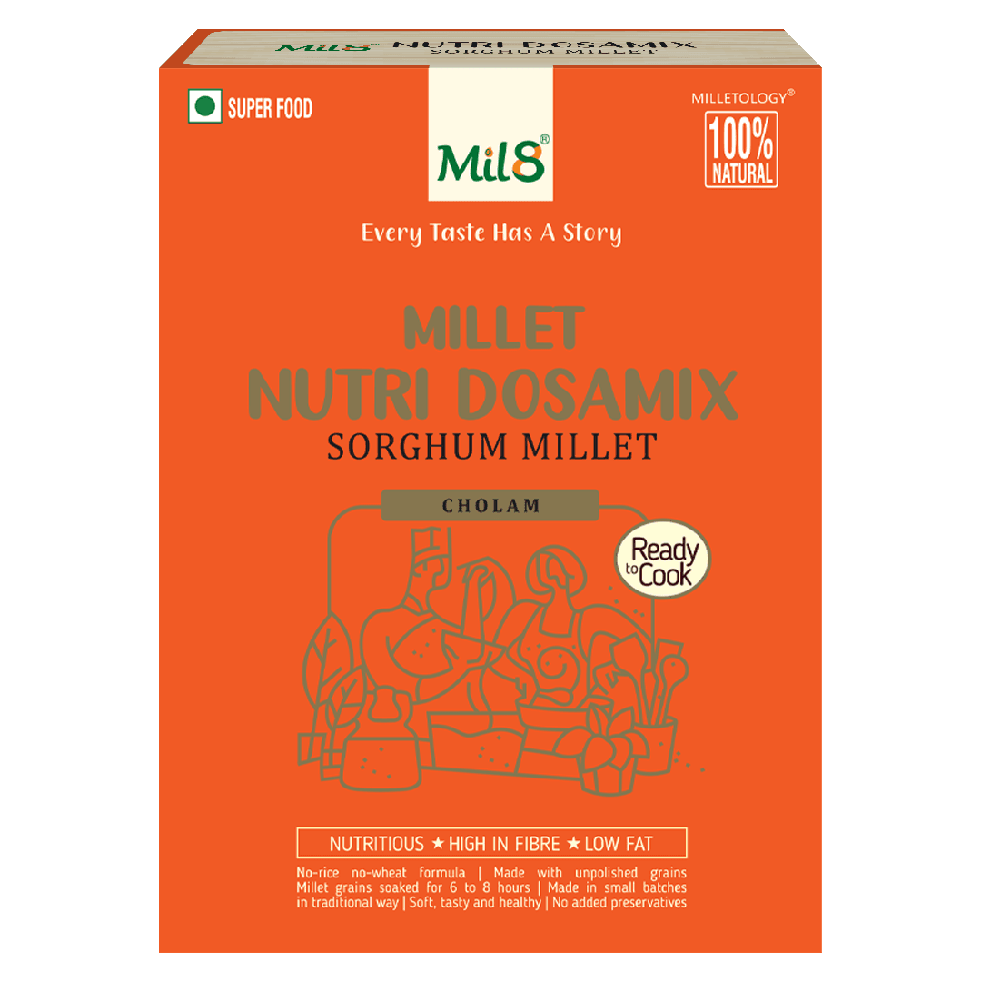 Nutri Sorghum Millet Dosa Mix A Nutrient-Rich Sorghum Millet Mix for Perfect Dosas (450g) 5