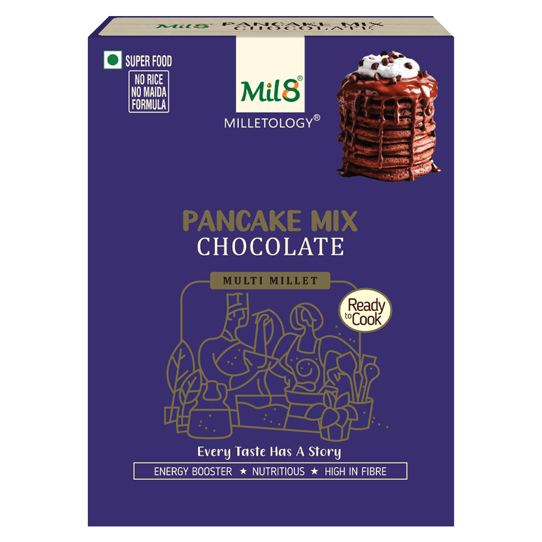 Chocolate Pancake Mix Indulgent and Easy-to-Make Chocolate Pancakes for Treating Yourself (400g) 2