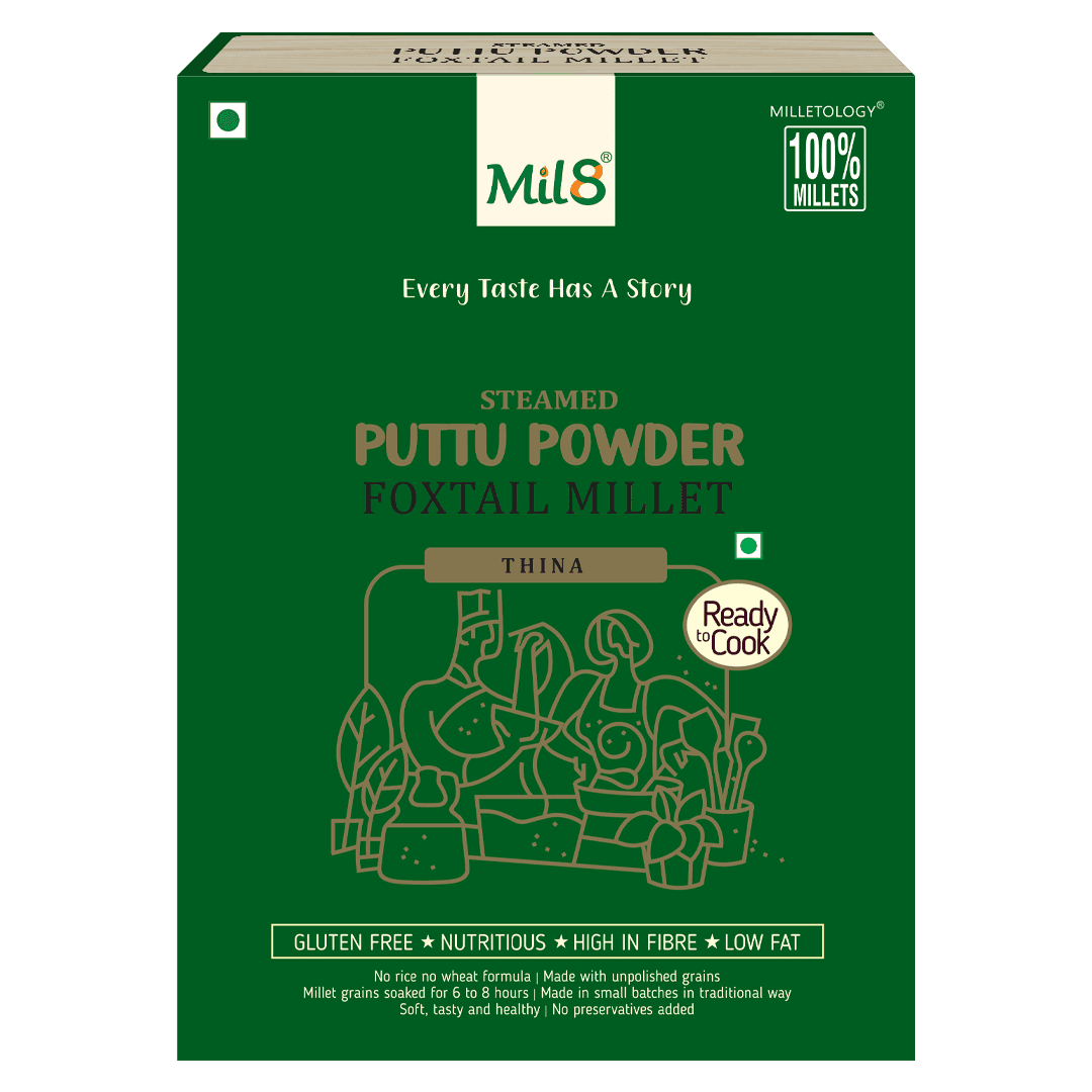 Foxtail Millet Puttu Powder Unique Foxtail Millet Puttu for Nutritious Meals (300g) 2