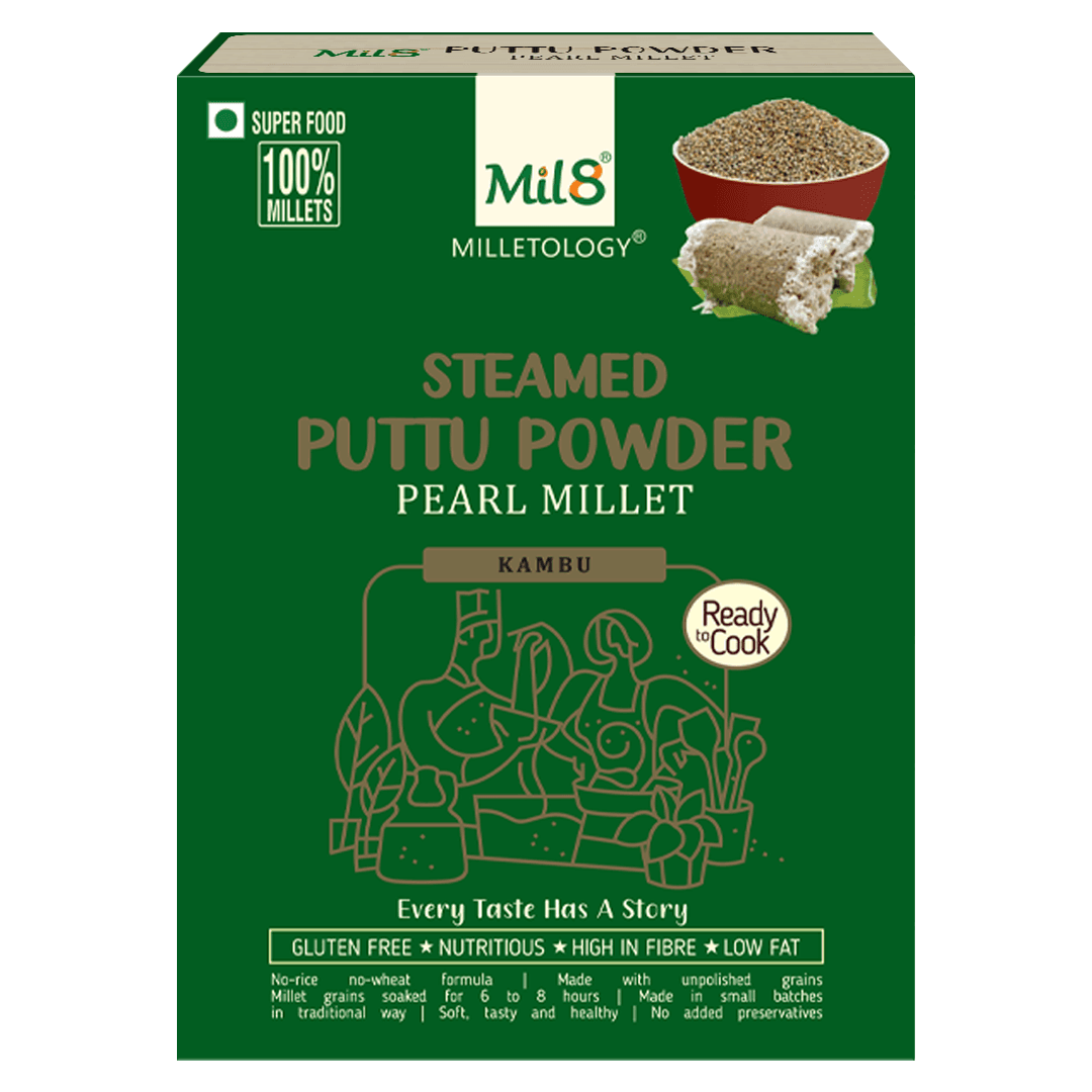 Pearl Millet Puttu Powder Pearl Millet Puttu for Wholesome, Traditional Taste (300g) 5