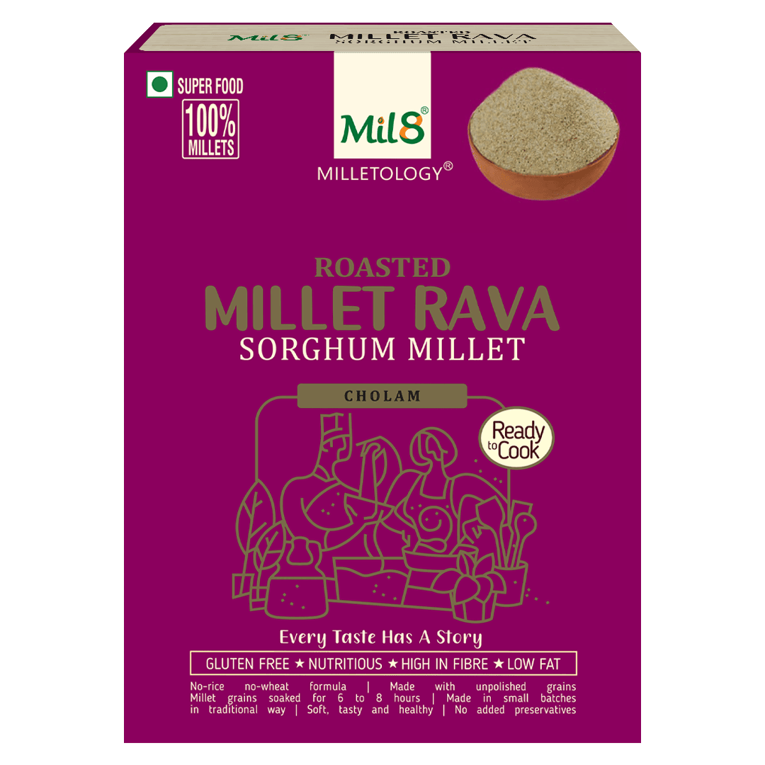 Sorghum Millet Rava Sorghum Millet Ravaerfect for Healthy, Tasty Recipes (400g) 4